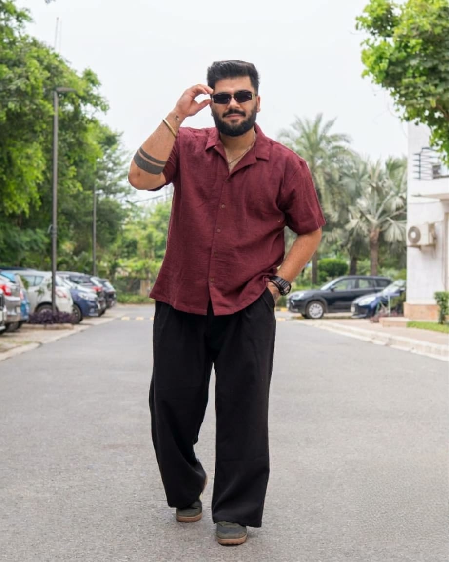 Urban Maroon RelaxFit Shirt