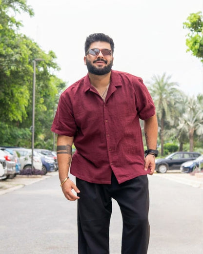 Urban Maroon RelaxFit Shirt