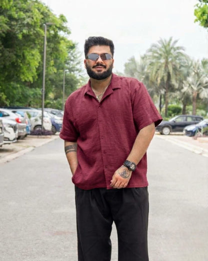 Urban Maroon RelaxFit Shirt
